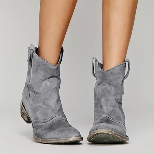 Kiara – Vintage cowboy enkellaars