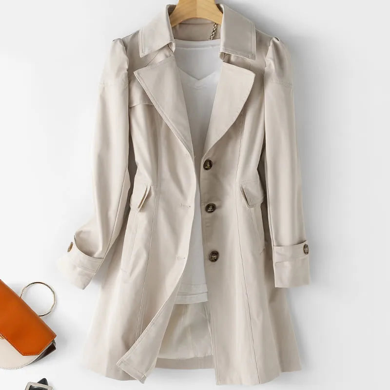 Lira - Lichte tijdloze trenchcoat