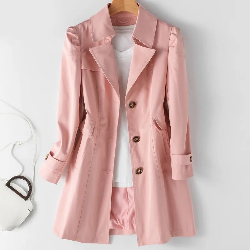Lira - Lichte tijdloze trenchcoat
