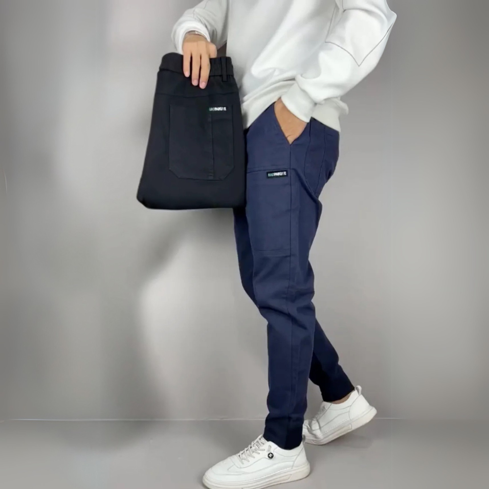 Damian - Elastische cargo broek (1+1 gratis)