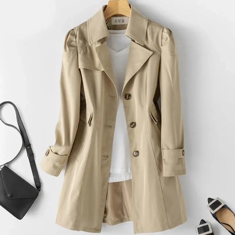 Lira - Lichte tijdloze trenchcoat