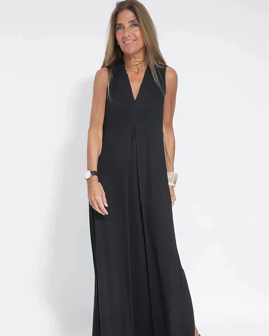 Leila - Elegante lange jurk